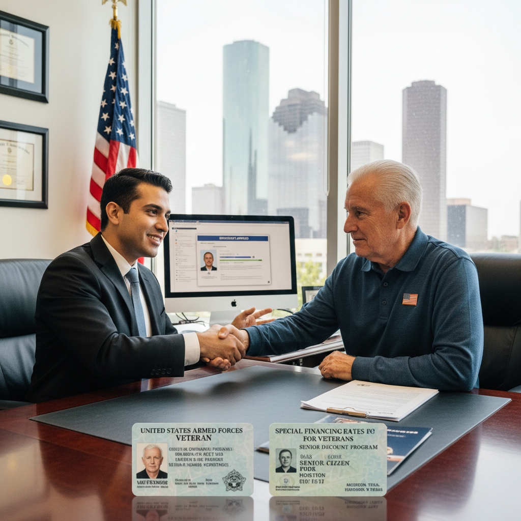 Senior & Military Discounts - Tell Projects Deer Park TX