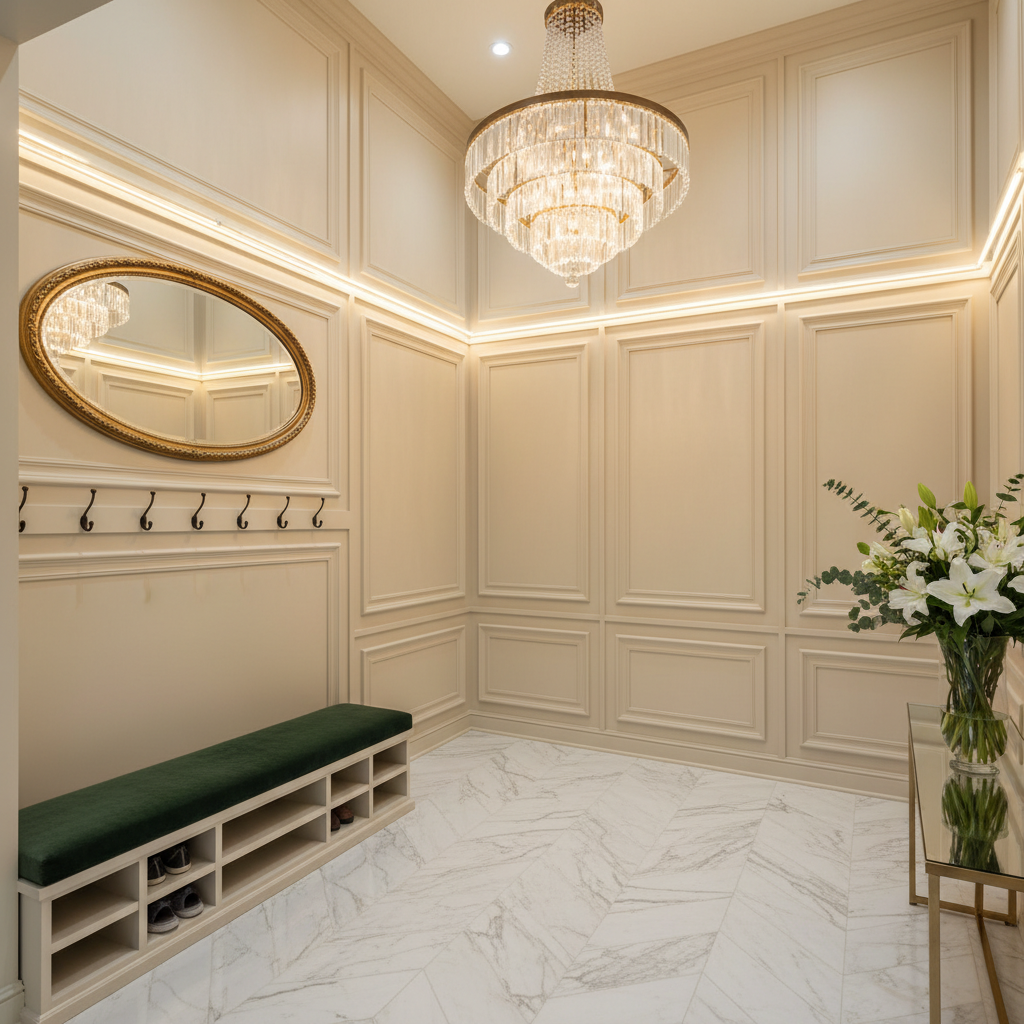 Entryway & Hallway Upgrades - Tell Projects Deer Park TX