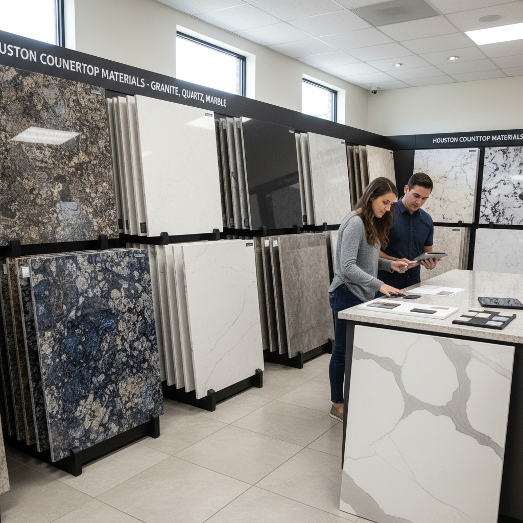 Countertop Material Selection - Tell Projects Deer Park TX